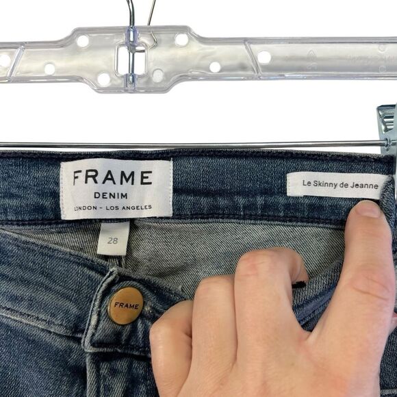 NWT size 28 Frame Le Skinny de Jeanne - Picture 6 of 15